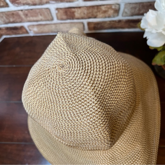 Eric Javits Hampton Squishee Sun Hat Brim Packable UPF 50+ Resort Beach 🏖️ - Picture 6 of 10